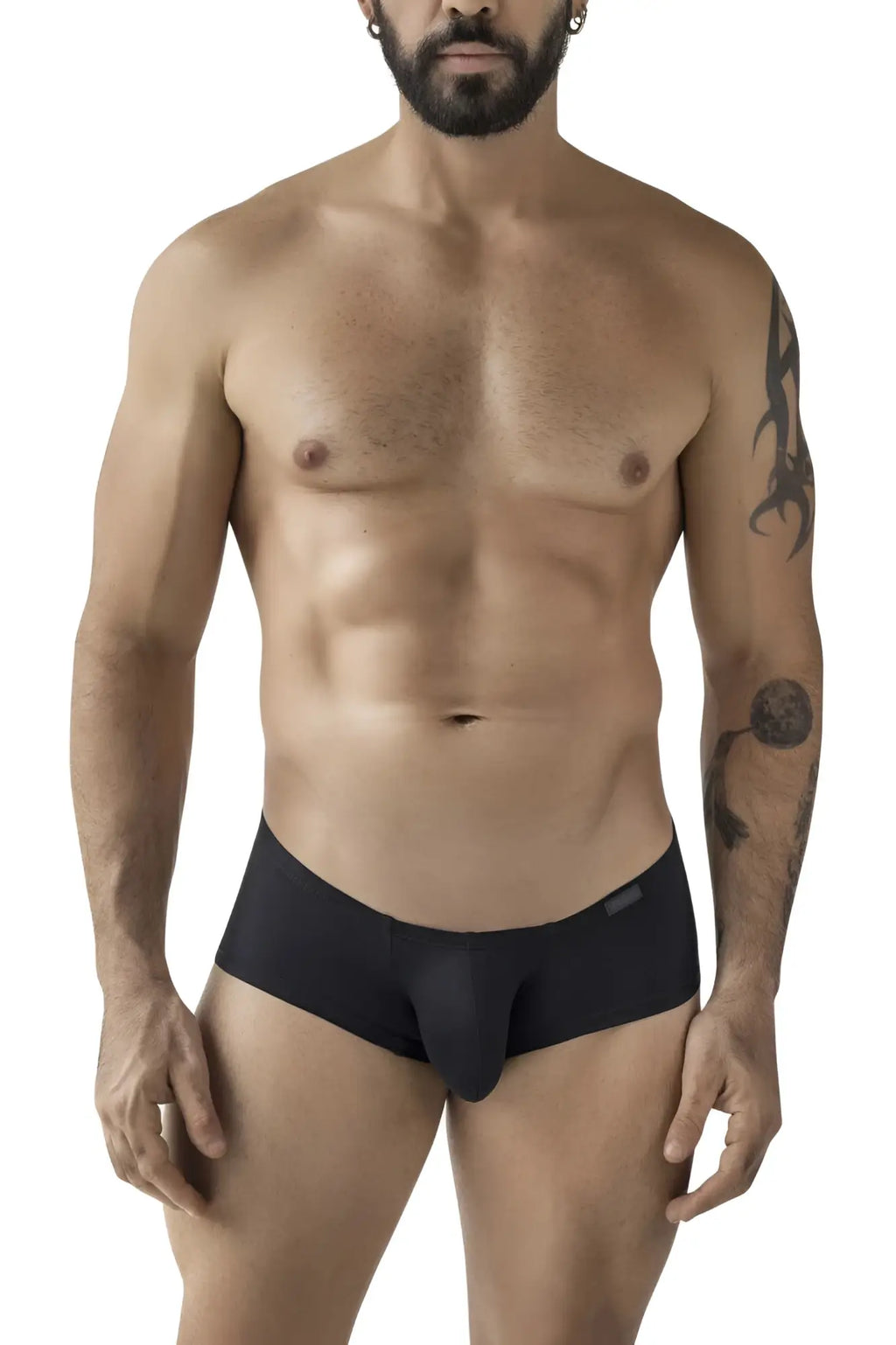 Multi-colored clever 229957 australian latin trunks 12pk black men’s briefs with smooth form-fitting design