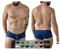 Navy blue seamless briefs from clever 229957 12pk australian latin trunks multi-colored pack