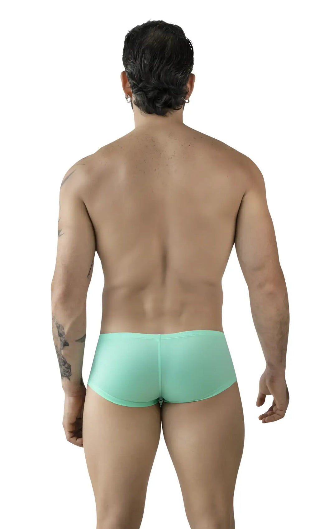 Mint green briefs from clever 229961 3pk australian latin trunks in multi-colored soft fabric for comfortable wear