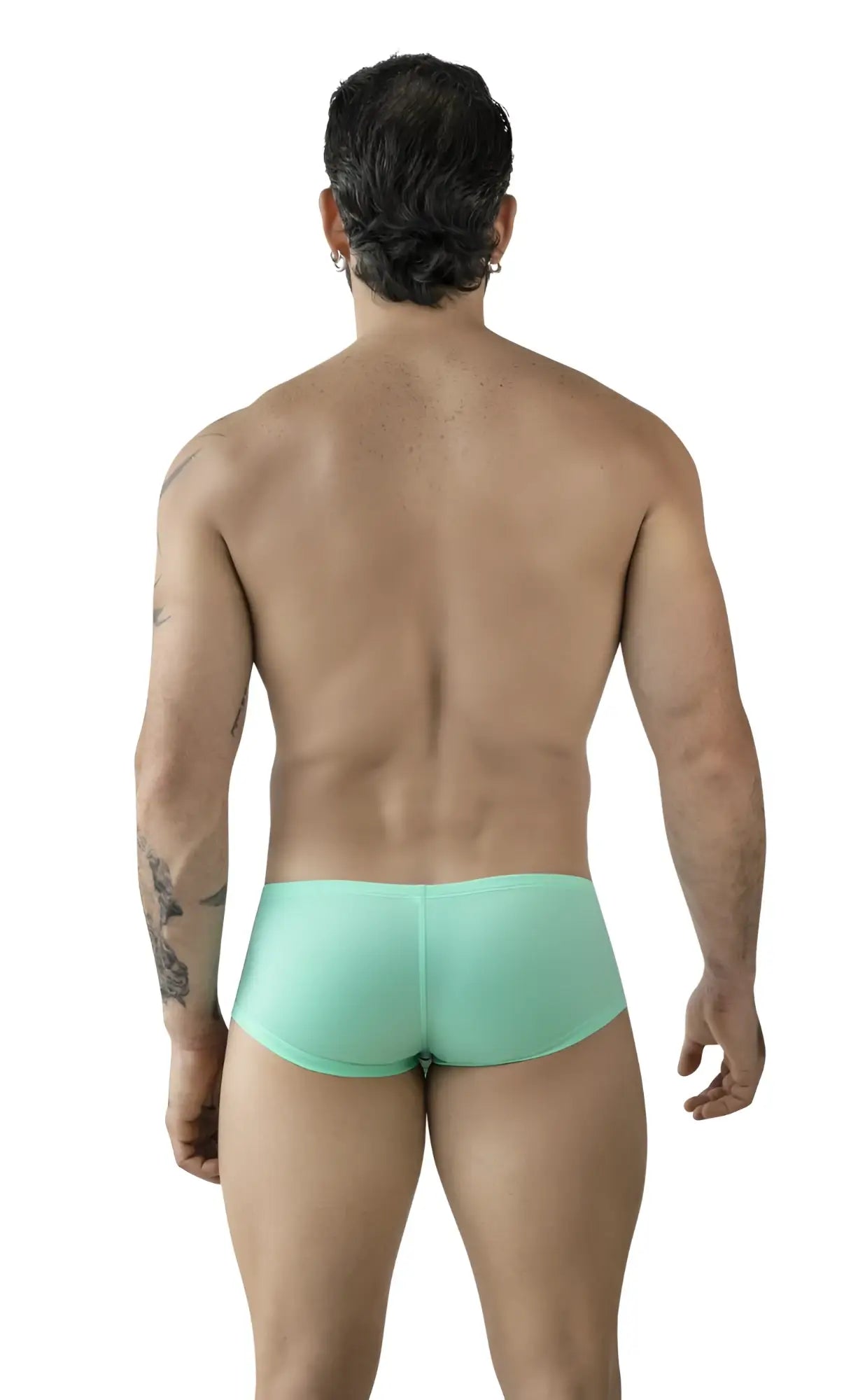Mint green briefs from clever 229961 3pk australian latin trunks in multi-colored soft fabric for comfortable wear