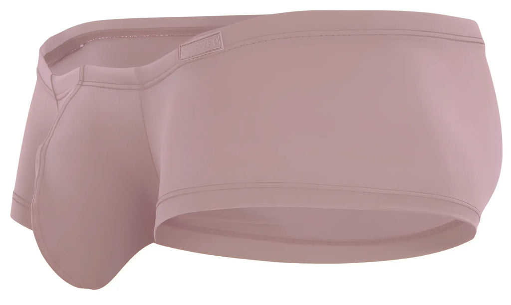 Clever 229965 3pk australian latin trunks blush pink men’s briefs with smooth form fitting fabric and subtle stitching details