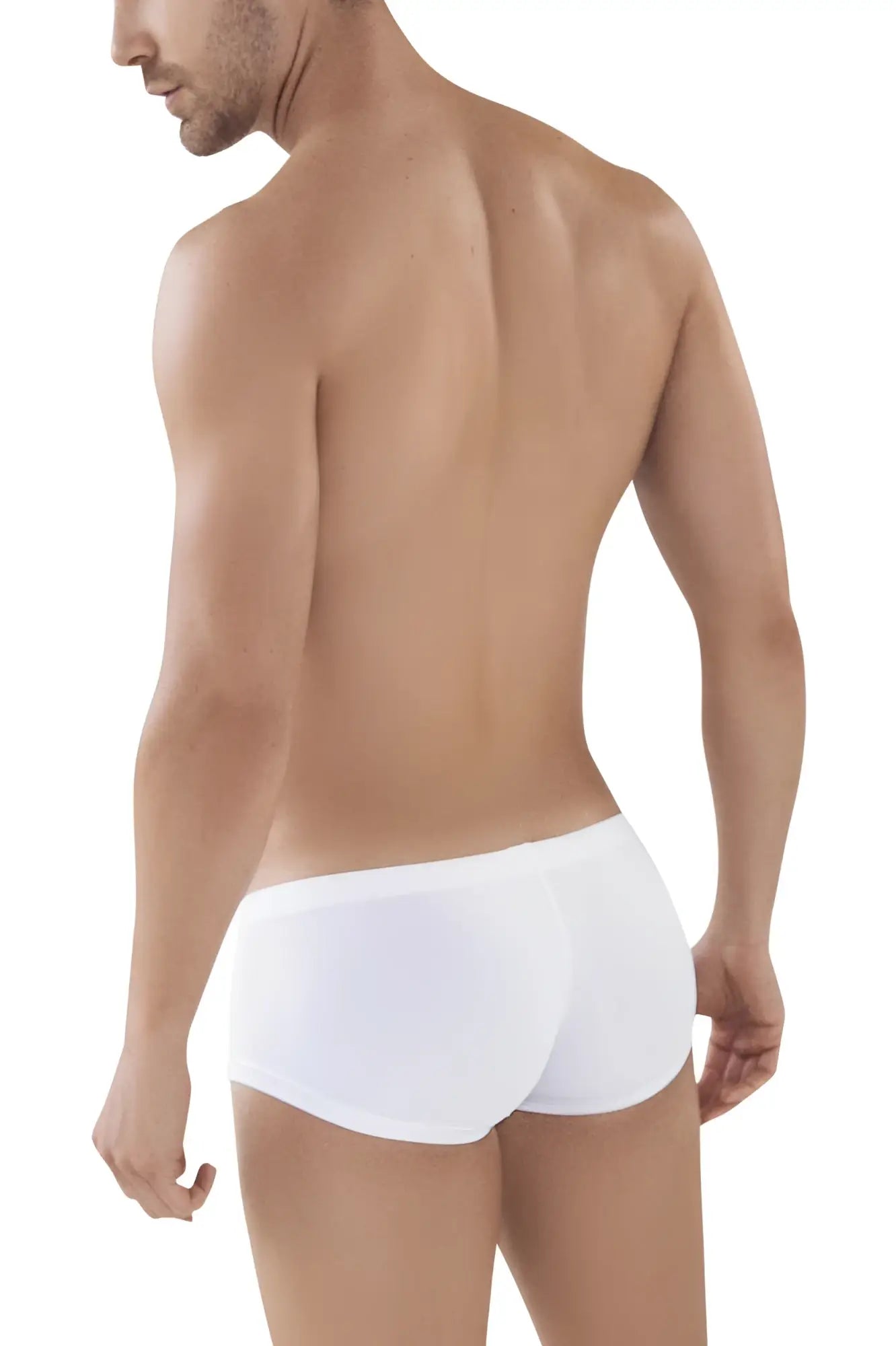 White clever 2373 australian latin boxer briefs with smooth, form-fitting design for comfortable wear