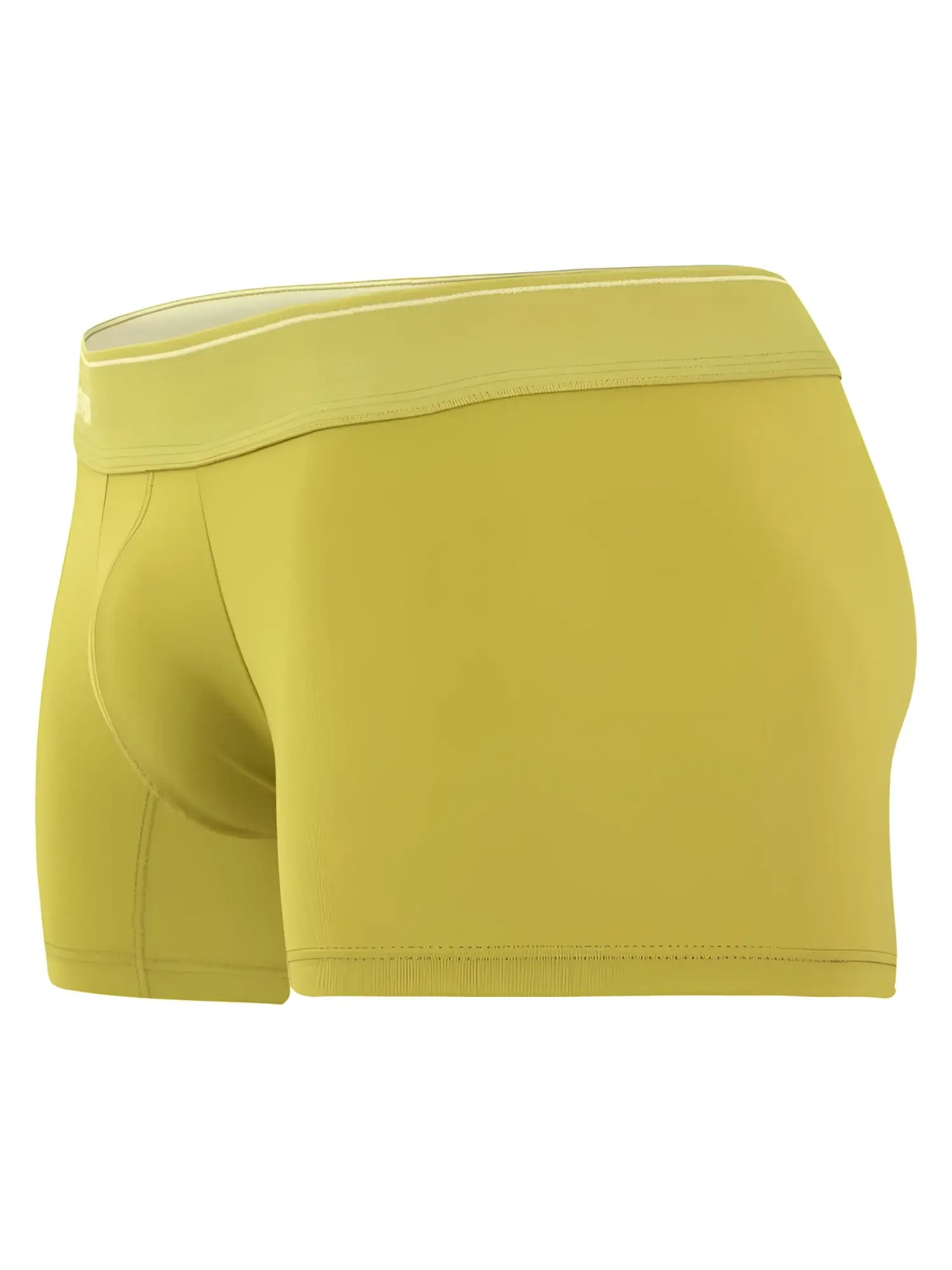Clever 26008 Atenea boxer briefs in olive green, featuring a form-fitting cut and a tonal elastic waistband.