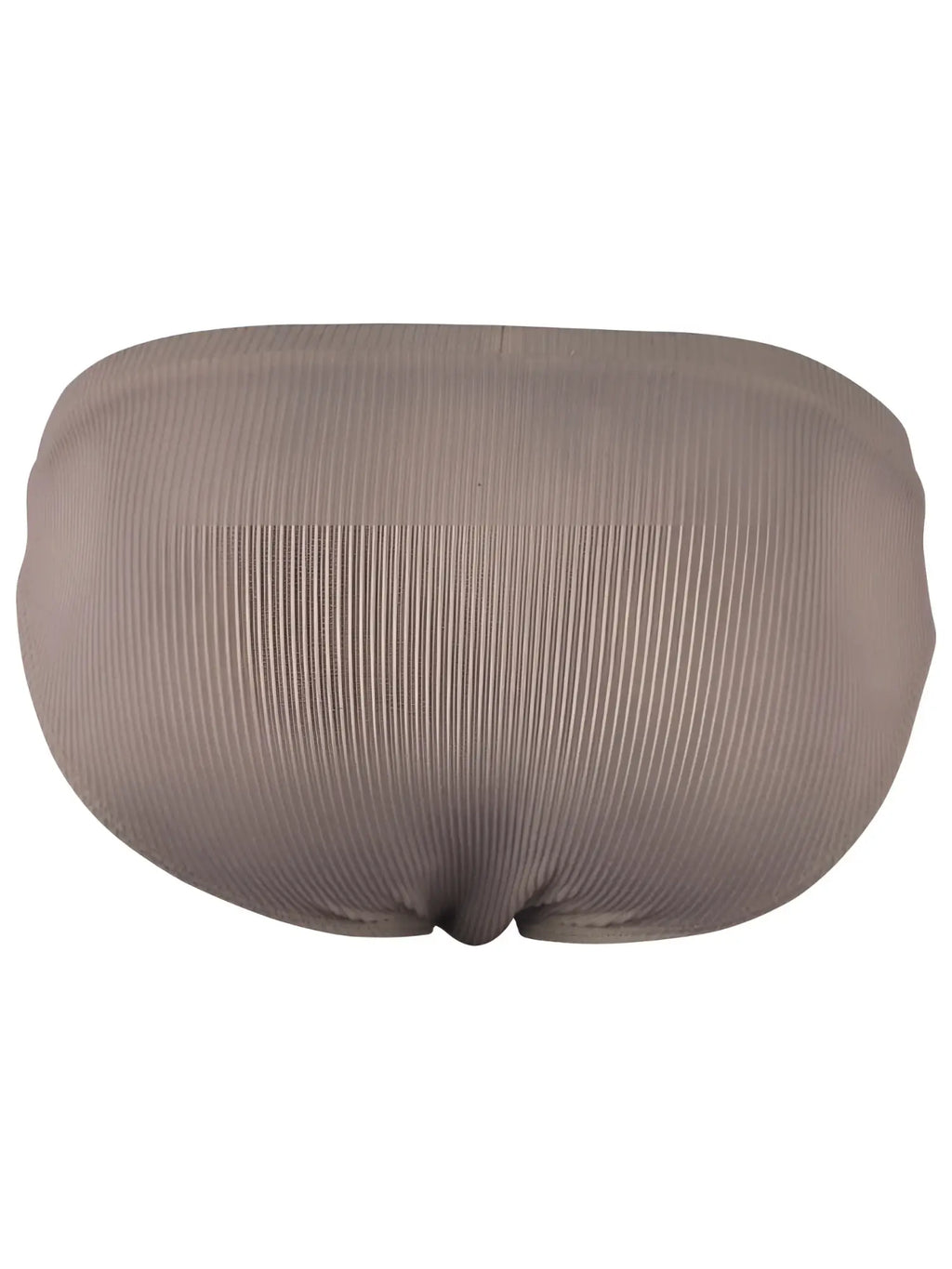 Clever 26018 Apolo bikini in sand color, featuring a solid-colored, ribbed fabric texture in a classic brief style.