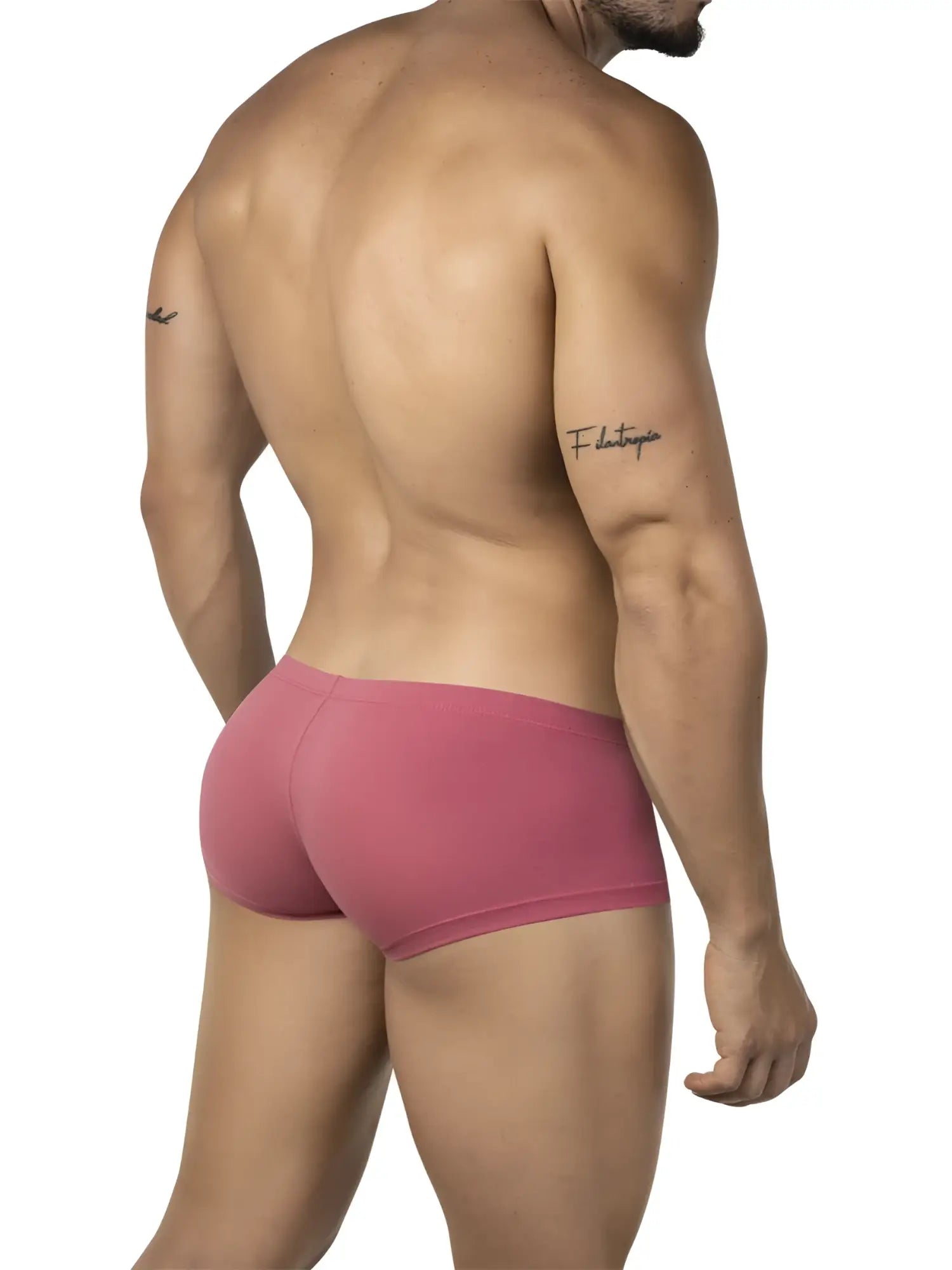 Pink clever 26066 athletic briefs with smooth form fitting fabric and ribbed waistband in multi colored pack