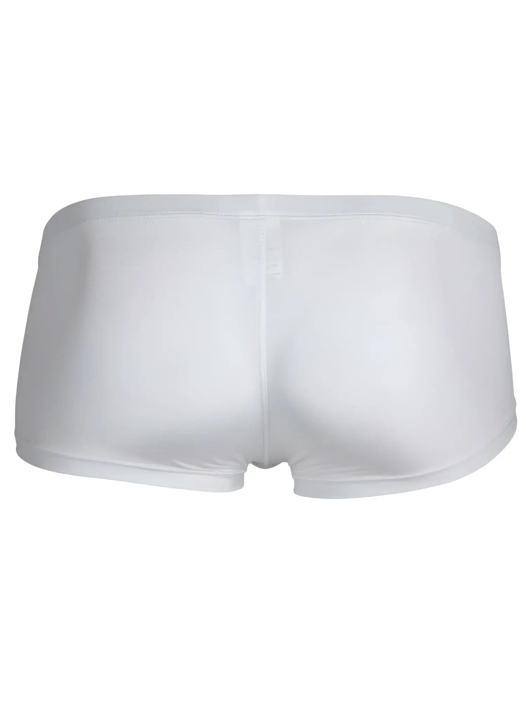 White smooth textured briefs with seamless design and elastic waistband from clever 26068 3pk australian latin trunks