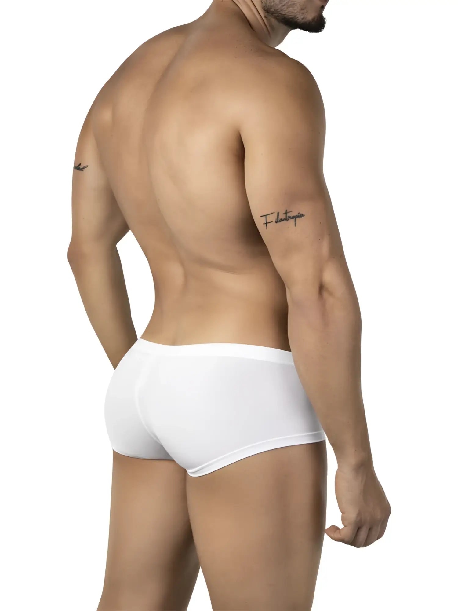 White briefs with a smooth form fitting design from clever 26068 3pk australian latin trunks multi colored pack