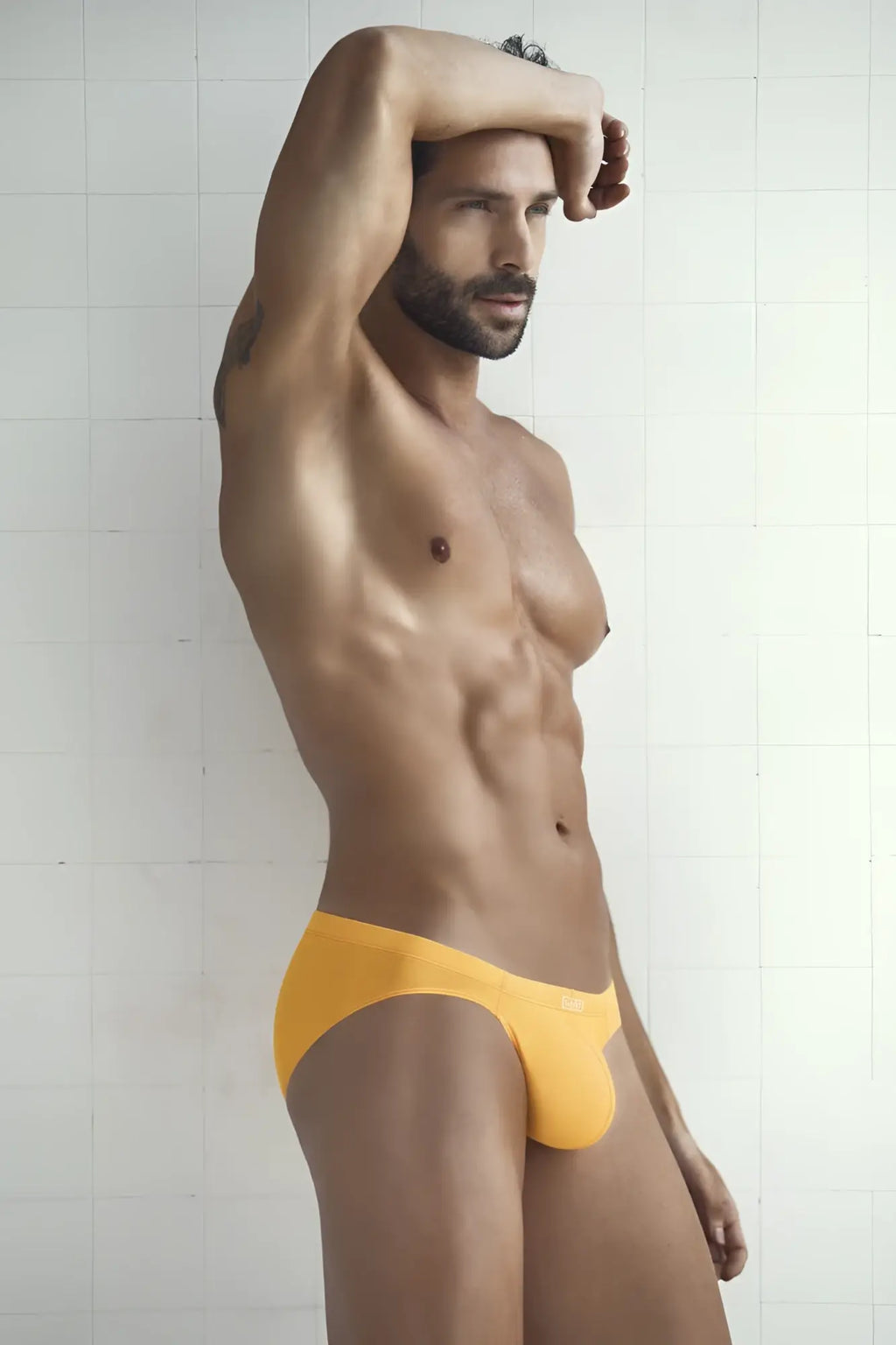 Bright yellow briefs from clever 519967 7pk multi-colored collection soft cotton for everyday comfort