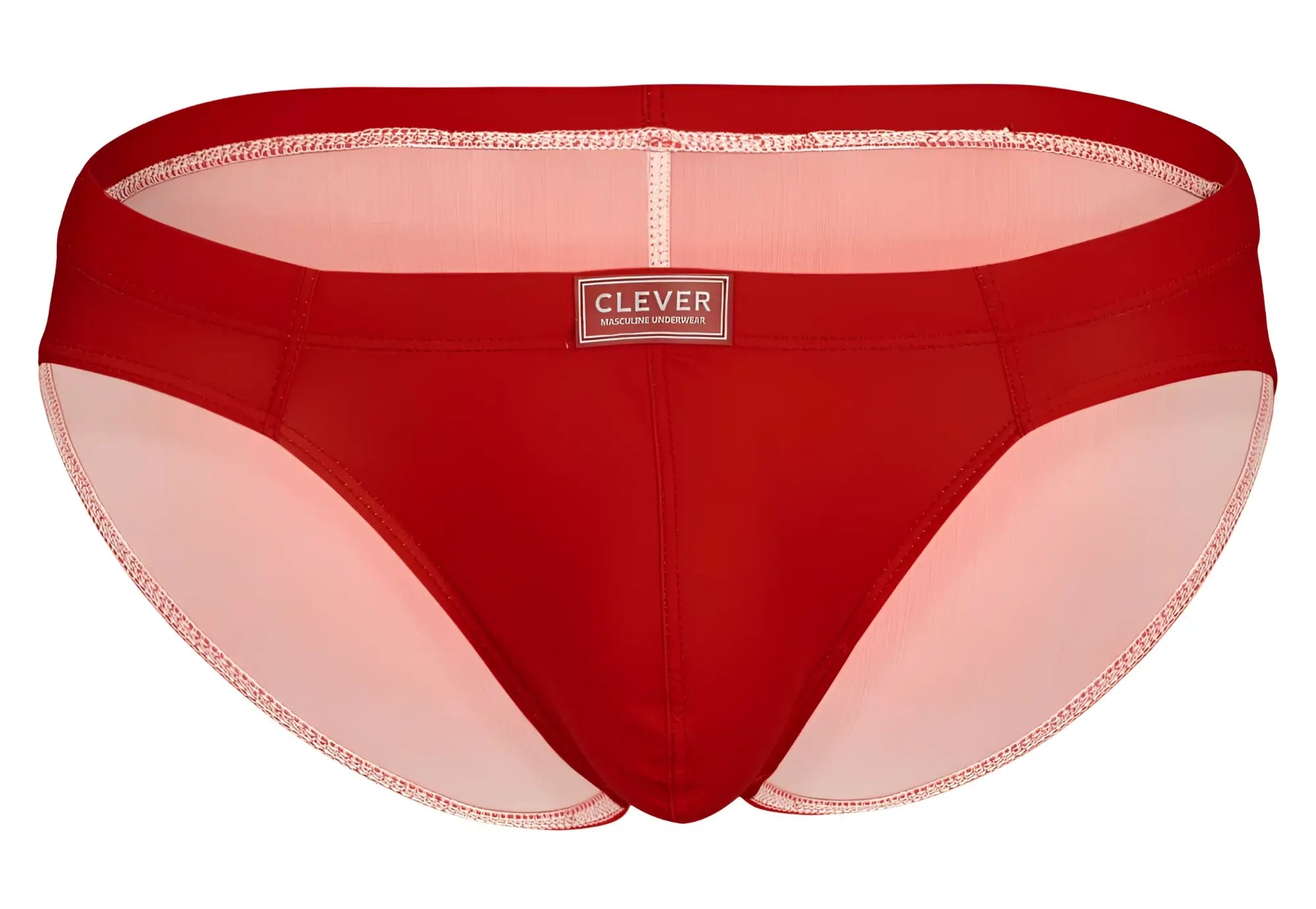 Red clever 519967 7pk briefs with pink mesh panels and matching elastic waistband multi-colored design