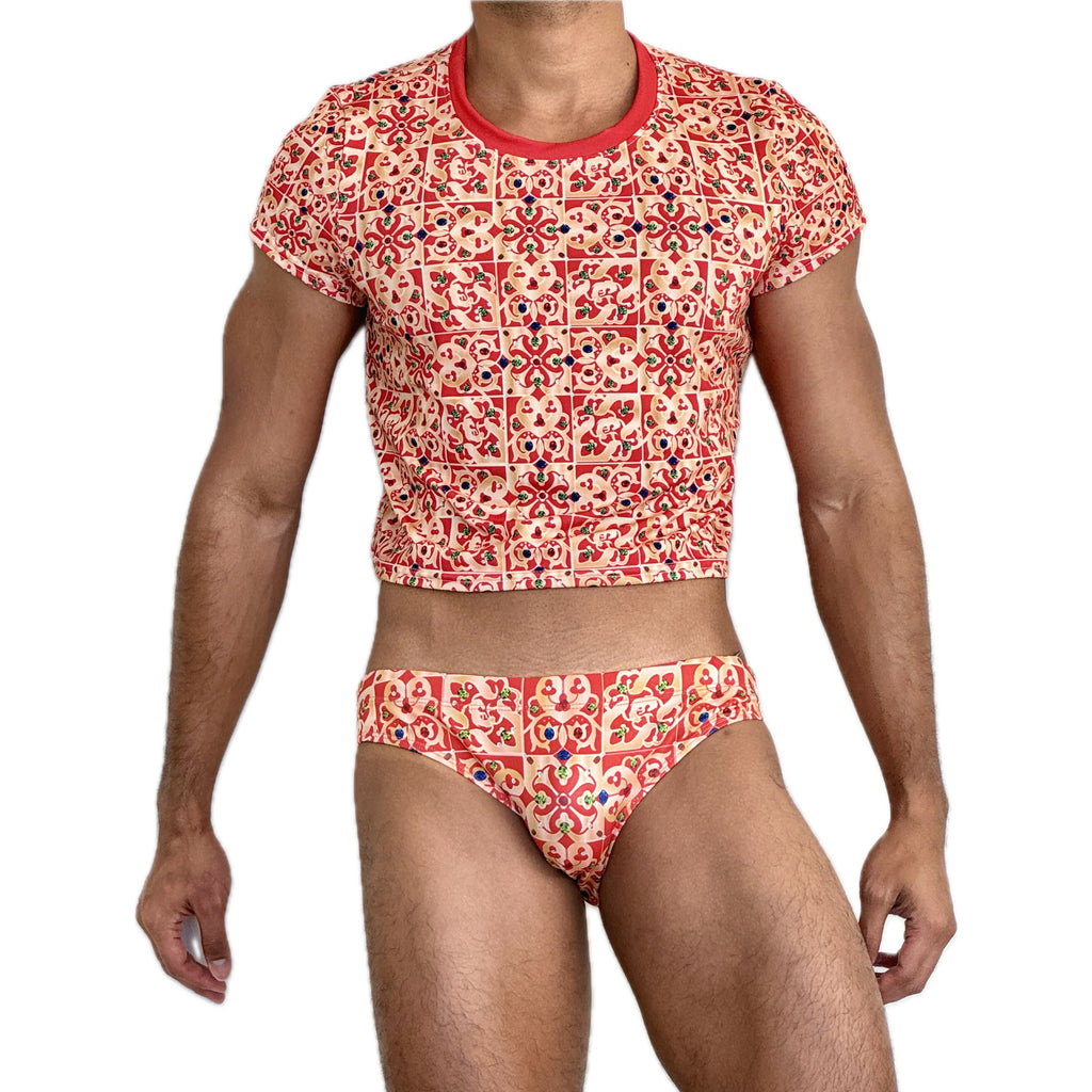 Maris Equi Men's Constantinople Crop Tee Shirt