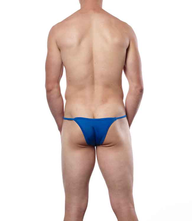 Bikini de hilo para hombre, ropa interior y bañadores, azul real, talla 112, M