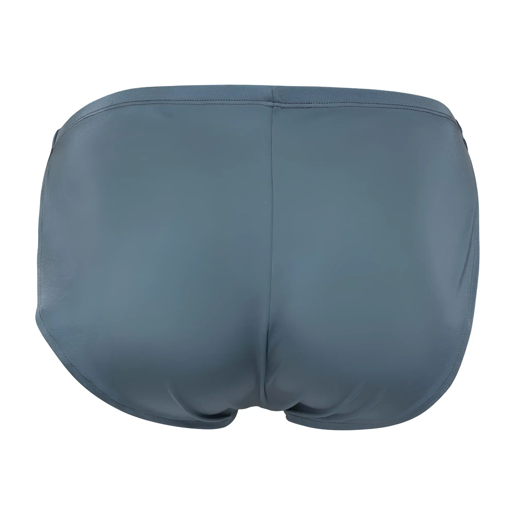 Cover male CM109 boxer solid gray sleek brief with smooth form-fitting fabric and subtle waistband stitching