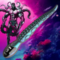 Creature Cocks Tentavibe: An iridescent, teal-to-purple silicone vibrator shaped like an octopus tentacle.
