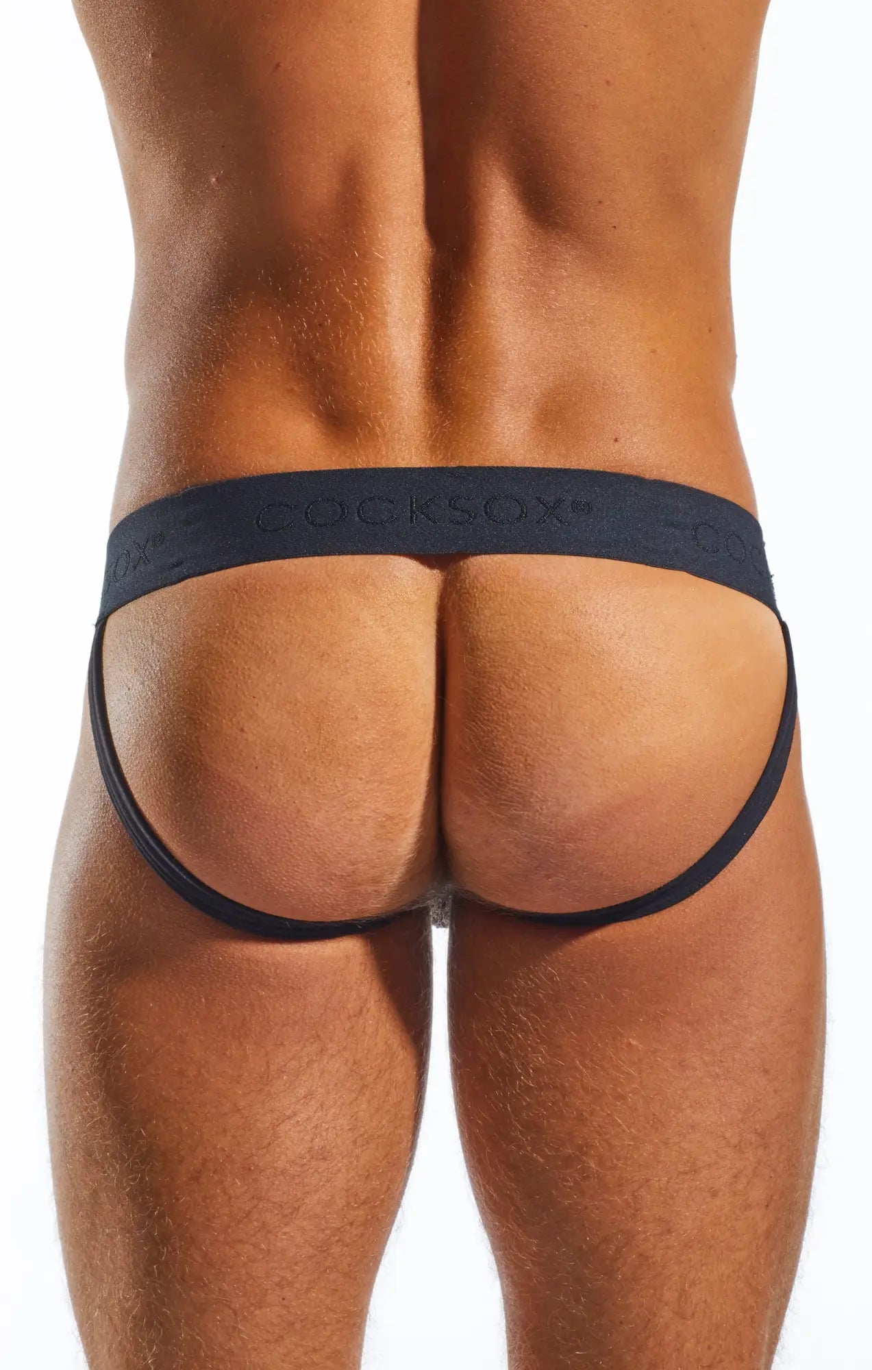 Black cocksox cx21n jockstrap briefs in sleek black with a form-fitting design for comfortable support