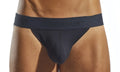 Black cocksox cx21n jockstrap briefs in black with smooth form-fitting design and elastic waistband with logo