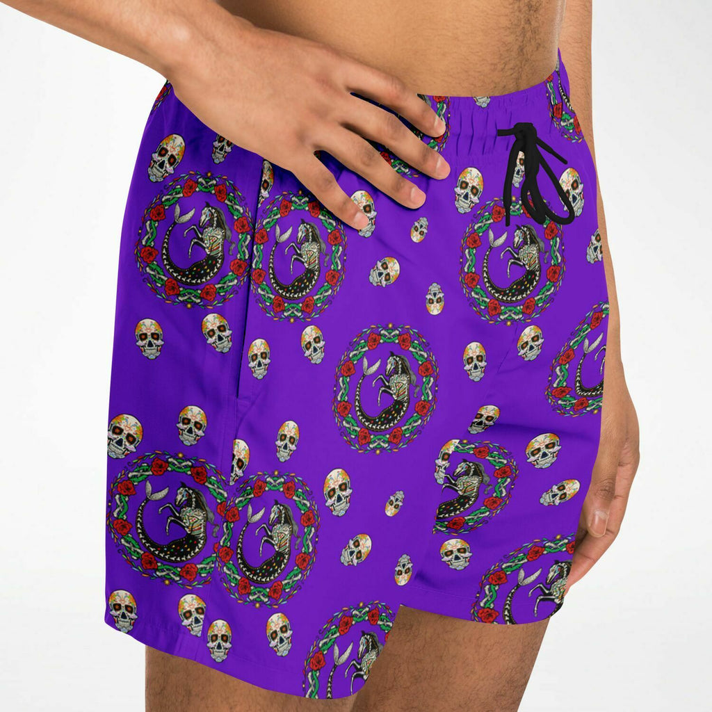 Maris Equi Day Of The Dead Men's Swim Shorts