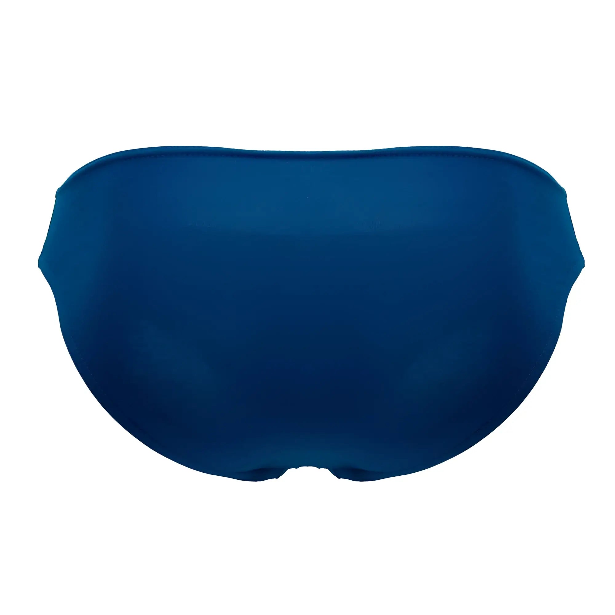 Doreanse 1281-BLU hang-loose briefs solid navy blue swim briefs with smooth seamless design for comfortable wear