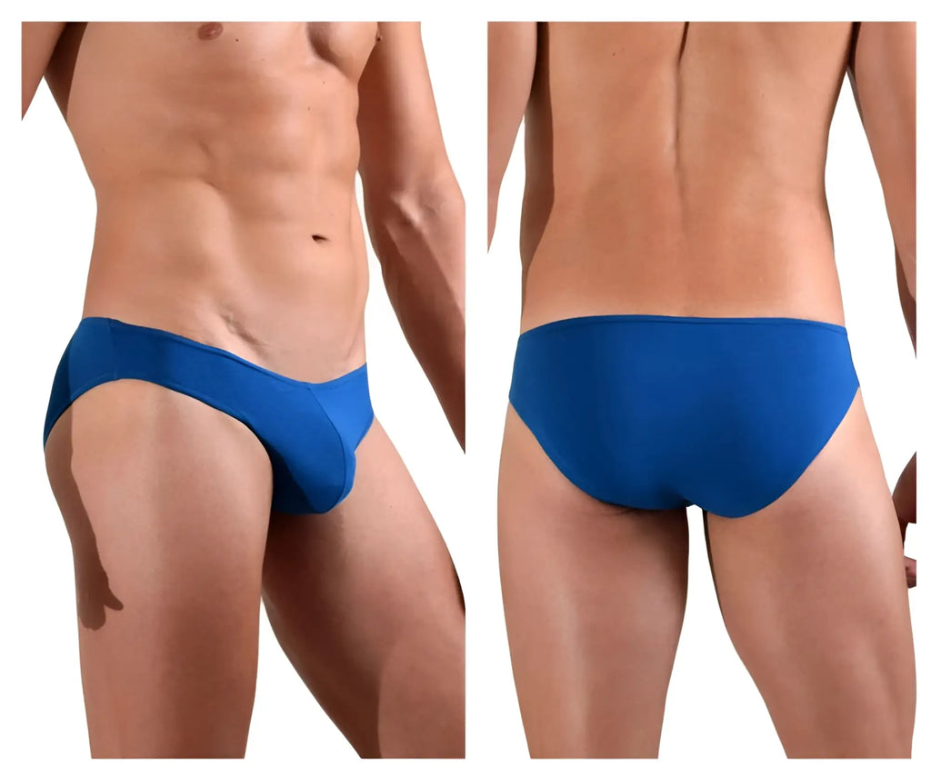 Doreanse 1281-blu hang-loose briefs in solid royal blue with smooth form-fitting design