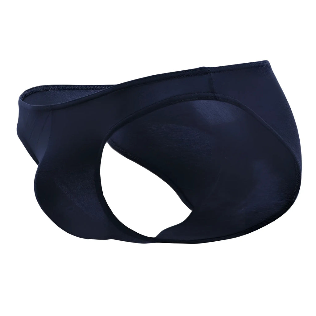 Doreanse 1281 NVY navy blue men’s bikini brief with stretchy smooth fabric and distinctive hang-loose cut