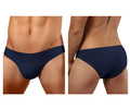 Navy blue doreanse 1281-nvy hang-loose bikini briefs with a smooth form-fitting design for comfortable wear