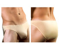 Doreanse 1281-tan hang-loose bikini brief in tan with seamless, smooth, form-fitting design