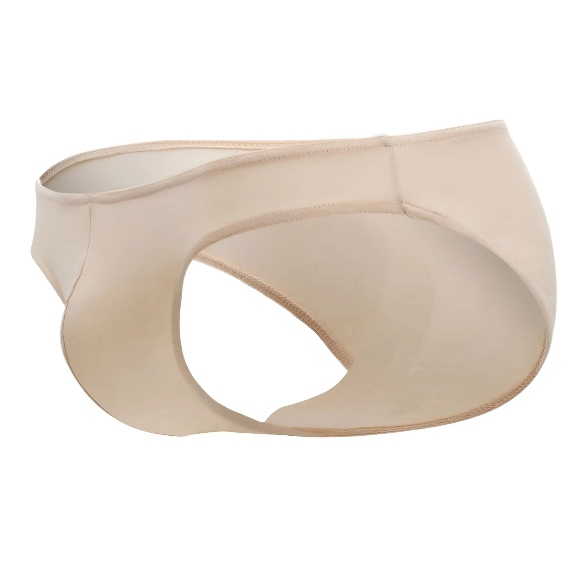 Doreanse 1281-tan hang-loose bikini brief in tan with smooth stretchy fabric and minimalistic design