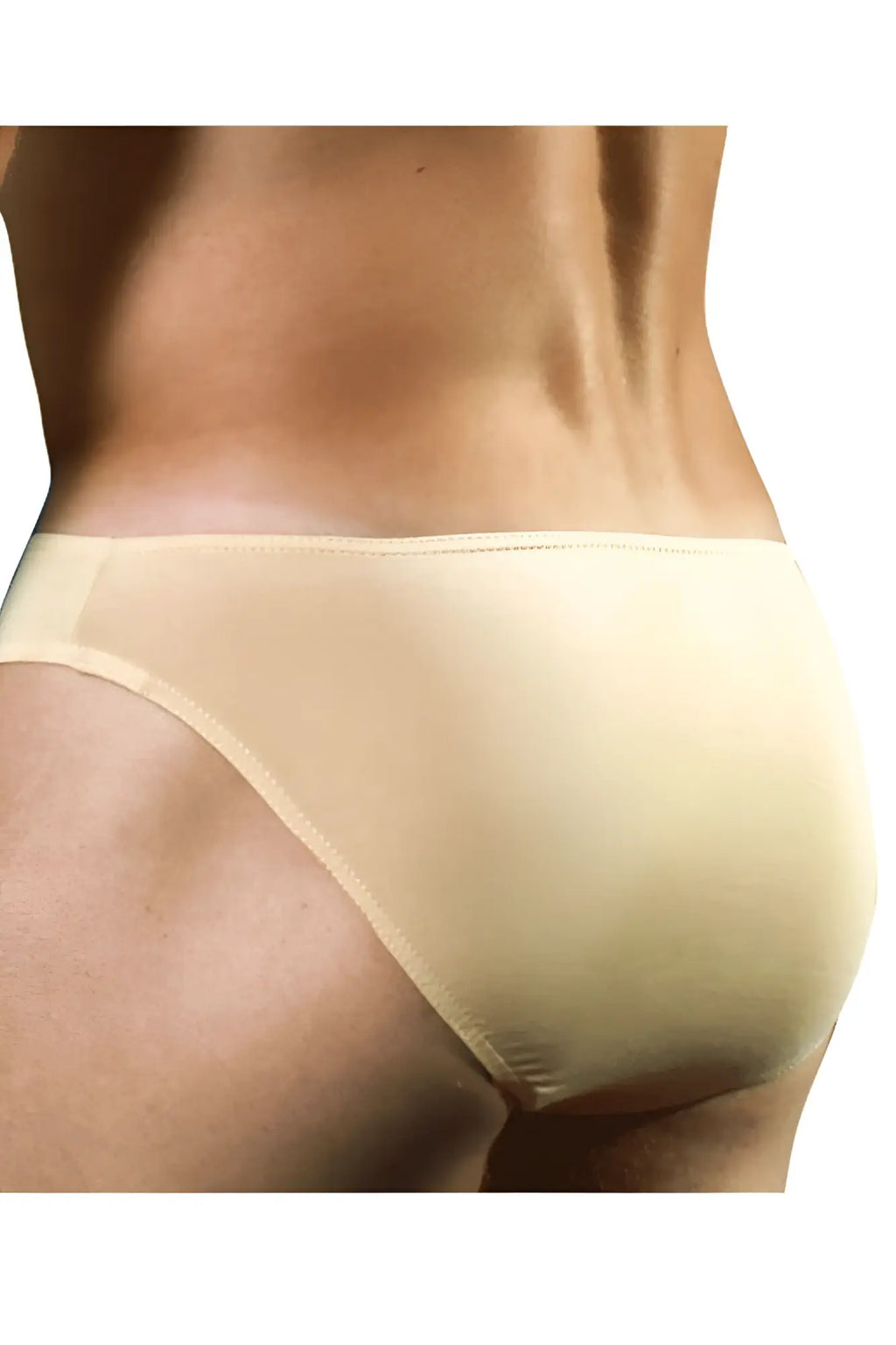 Beige seamless doreanse 1281-tan hang-loose bikini brief with smooth stretchy fabric and minimalistic design