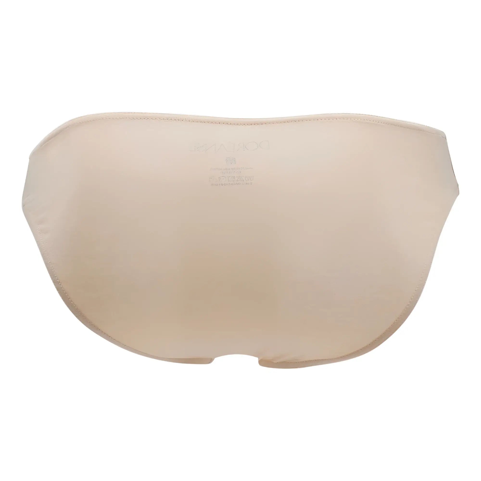 Beige seamless Doreanse 1281-TAN hang-loose bikini brief with smooth stretchy fabric in tan color