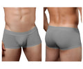 Gray doreanse 1760-gry low-rise men’s briefs with smooth form-fitting design and elastic waistband
