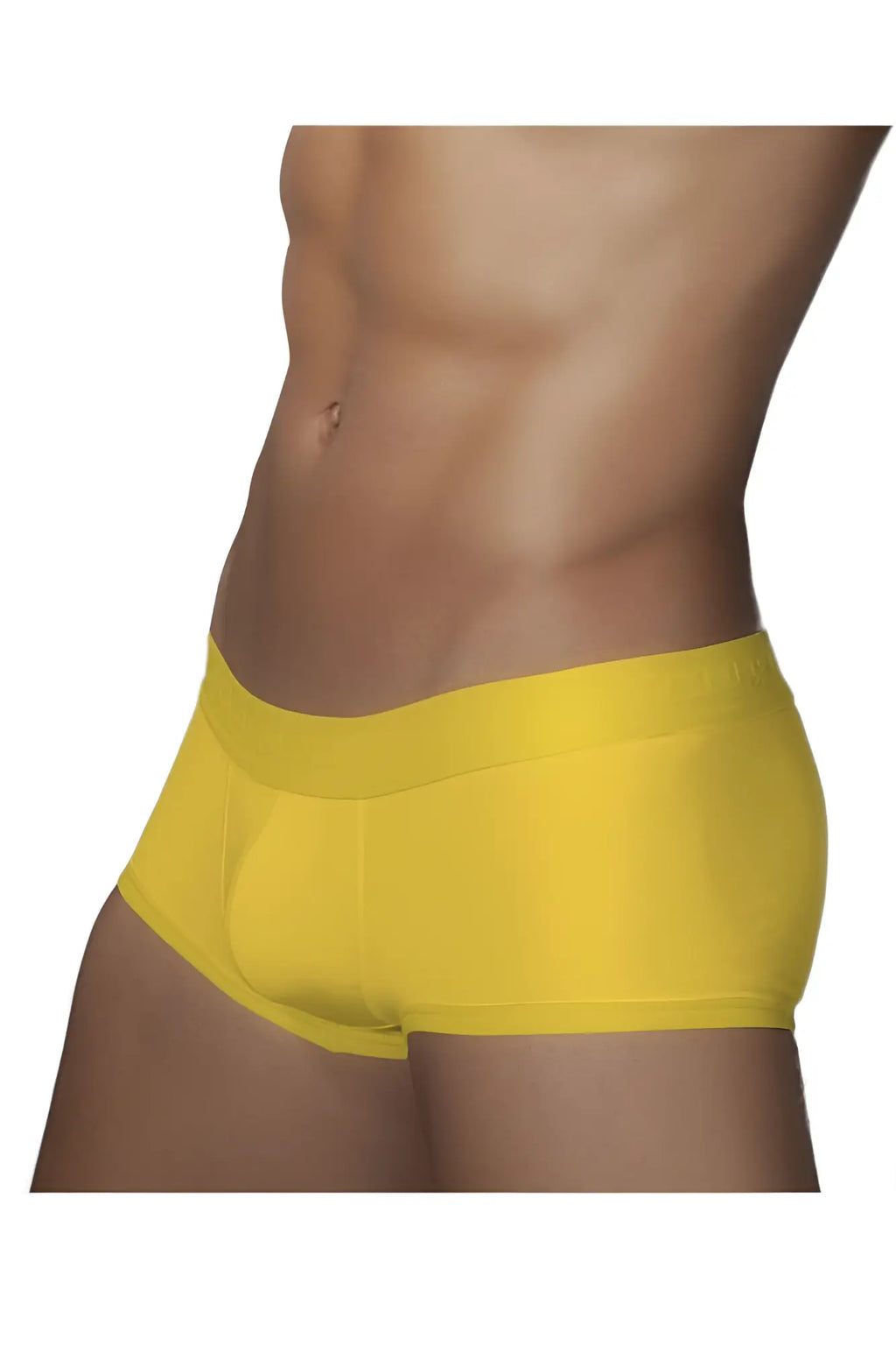 Doreanse 1760-YLW low-rise yellow men’s briefs with smooth texture and elastic waistband for a snug fit