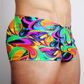 downundergear Men's crowdpleaser - Peacock Mini Boxer Trunk