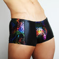 downundergear Men's allnighter - Voodoo Magic Panelled Mini Boxer Trunk