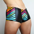 downundergear Men's allnighter - Neon Strada Panelled Mini Boxer Trunk