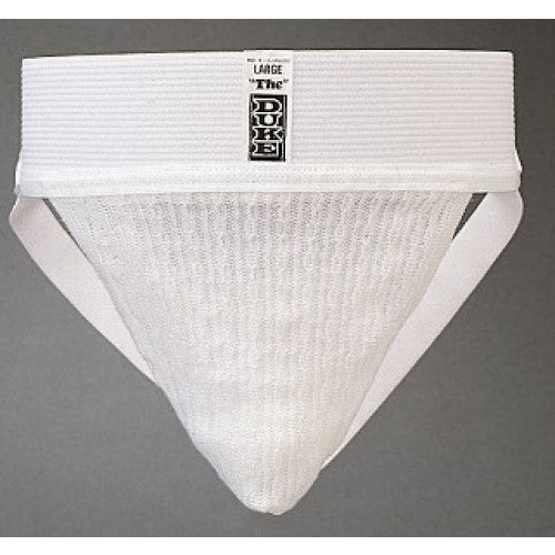 Duke Athletic Supporter Jock Strap Underwear White 101BG Size L