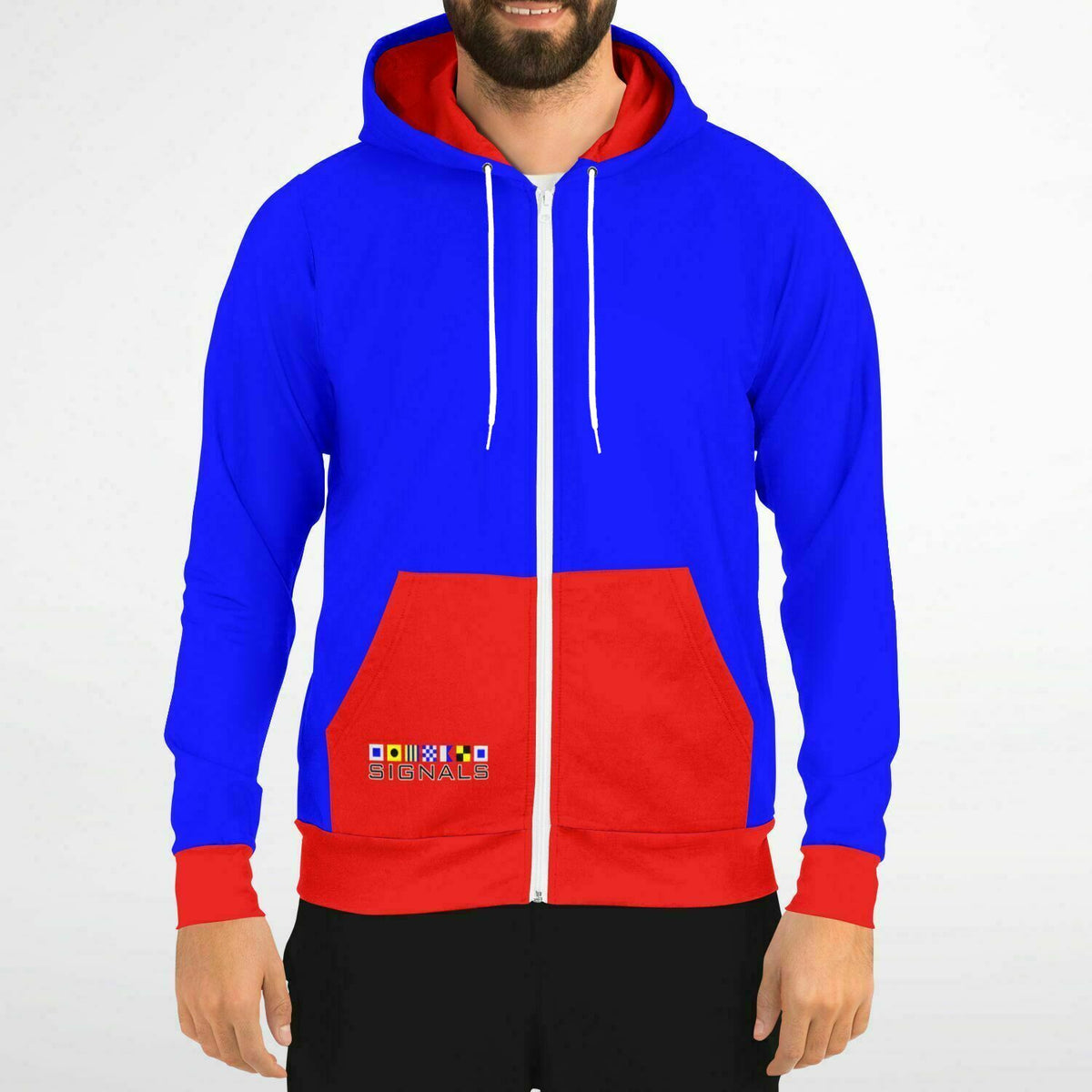 Maris Equi Men's Signals Zipper Hoodie