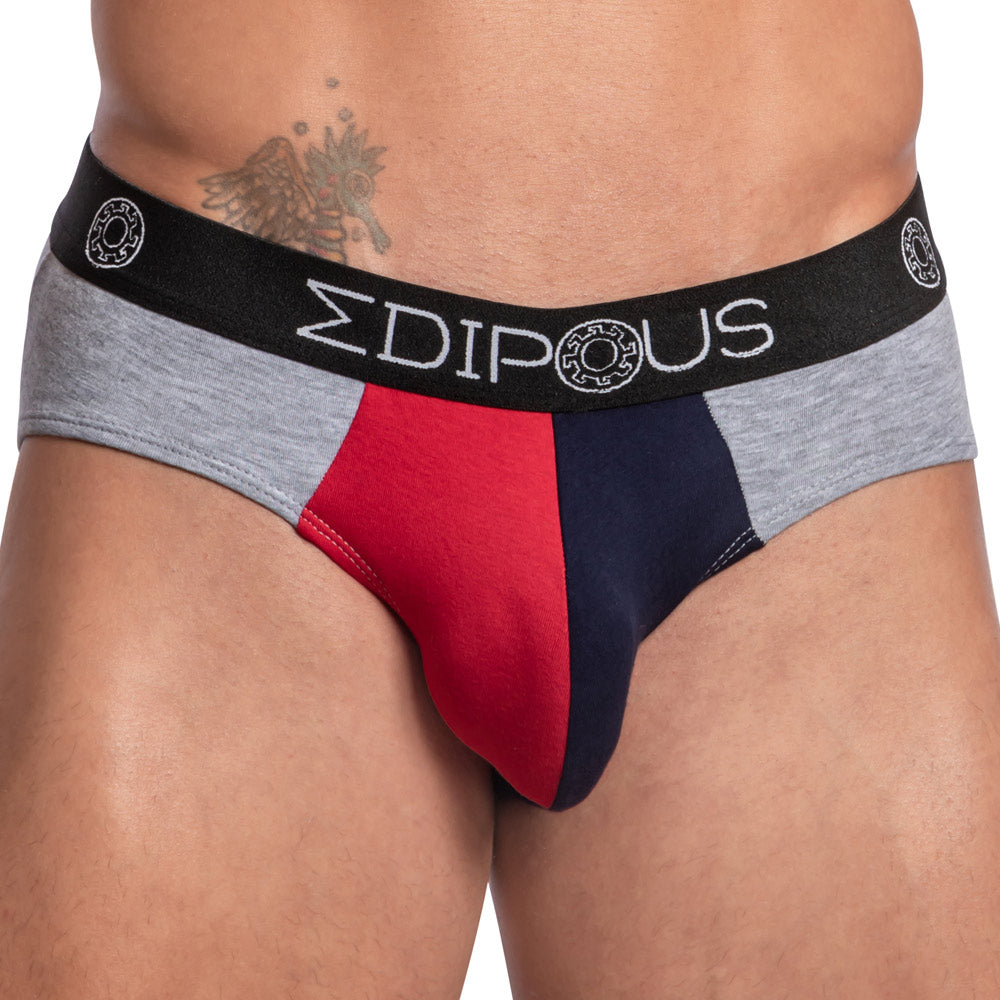 Edipous EDJ019 – Bikinihose mit Farbverlauf