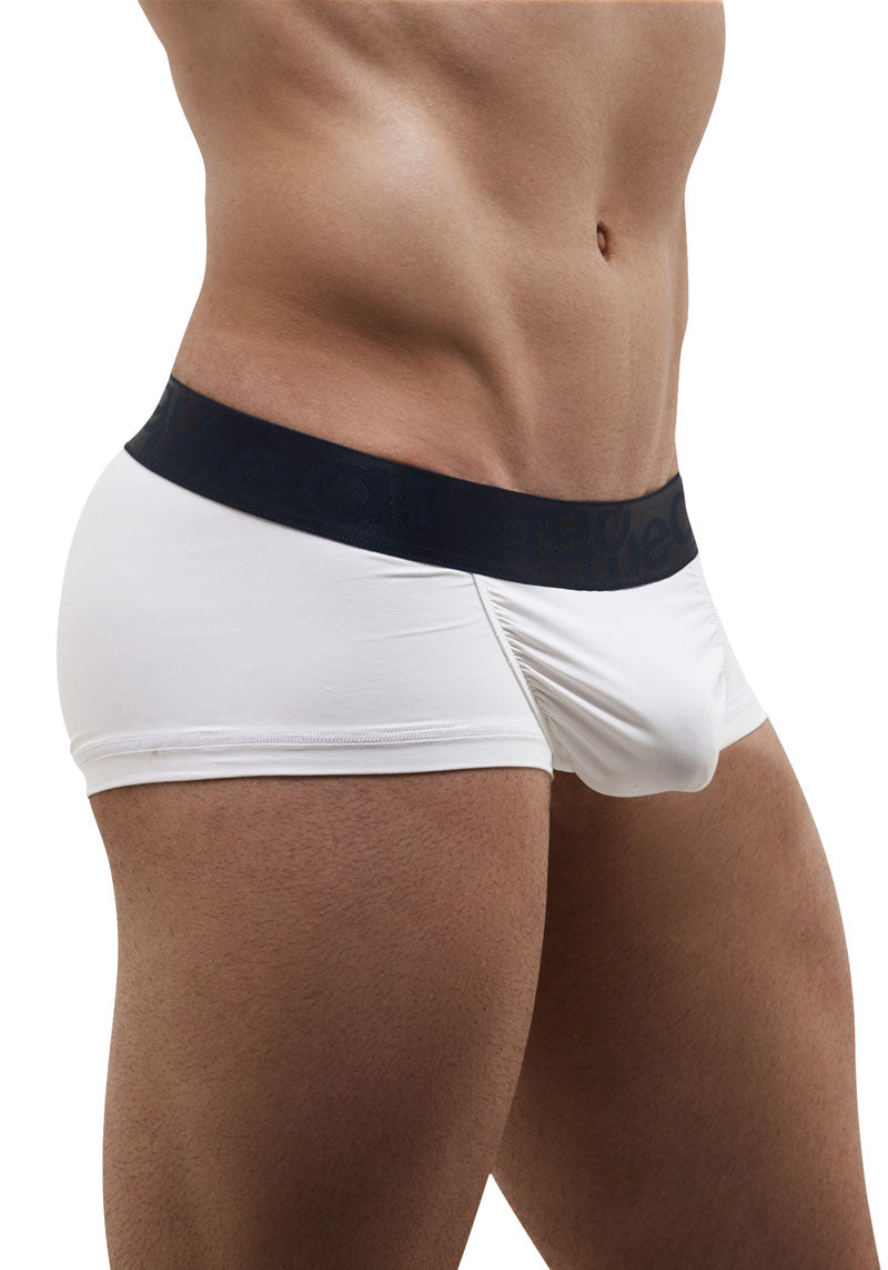 Calzoncillos tipo bóxer Ergowear Feel XV, color blanco y azul marino, talla S, EW0626 EPFE05W