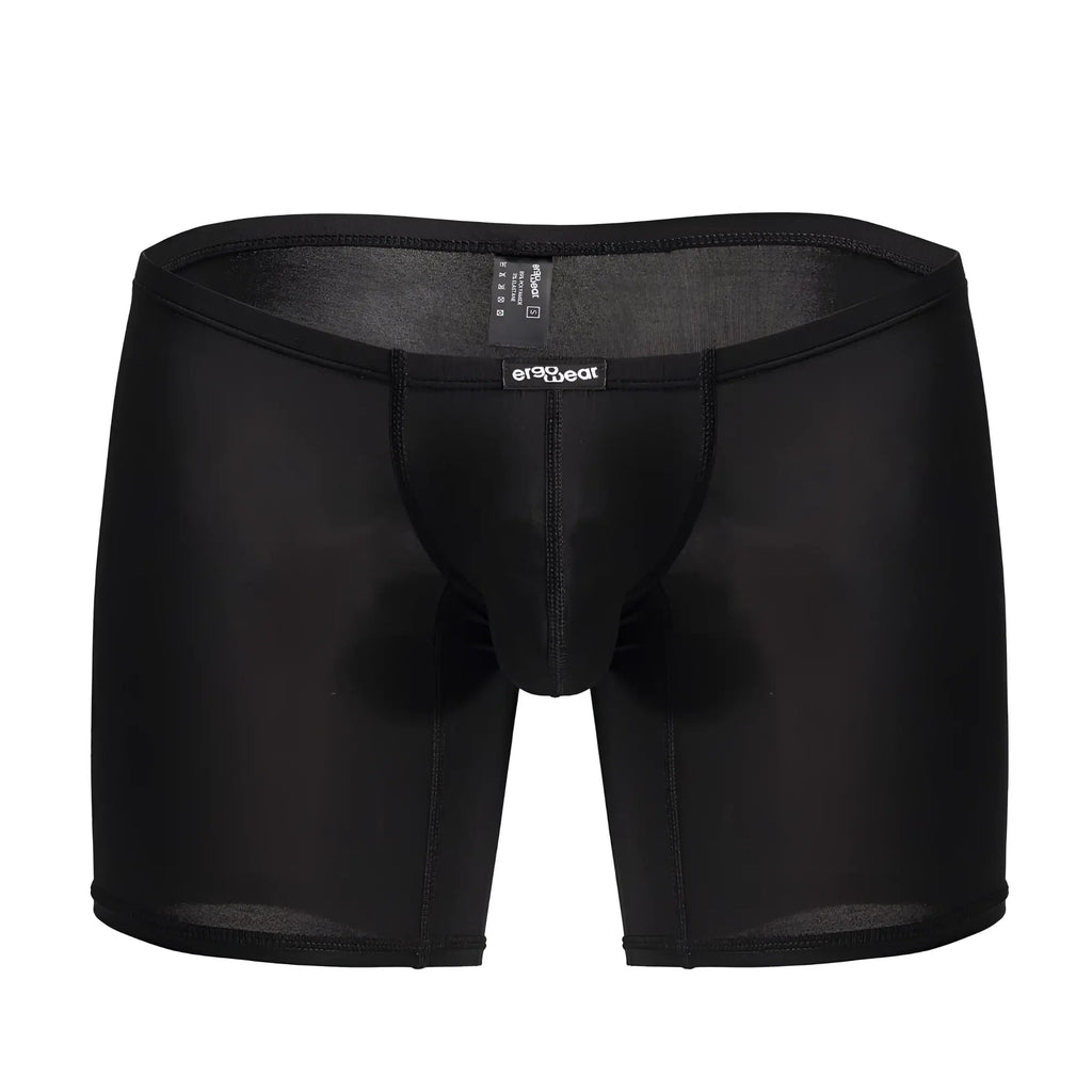 Black ergonomic boxer briefs ergoWear EW1702 X4D with smooth form-fitting design and reinforced stitching