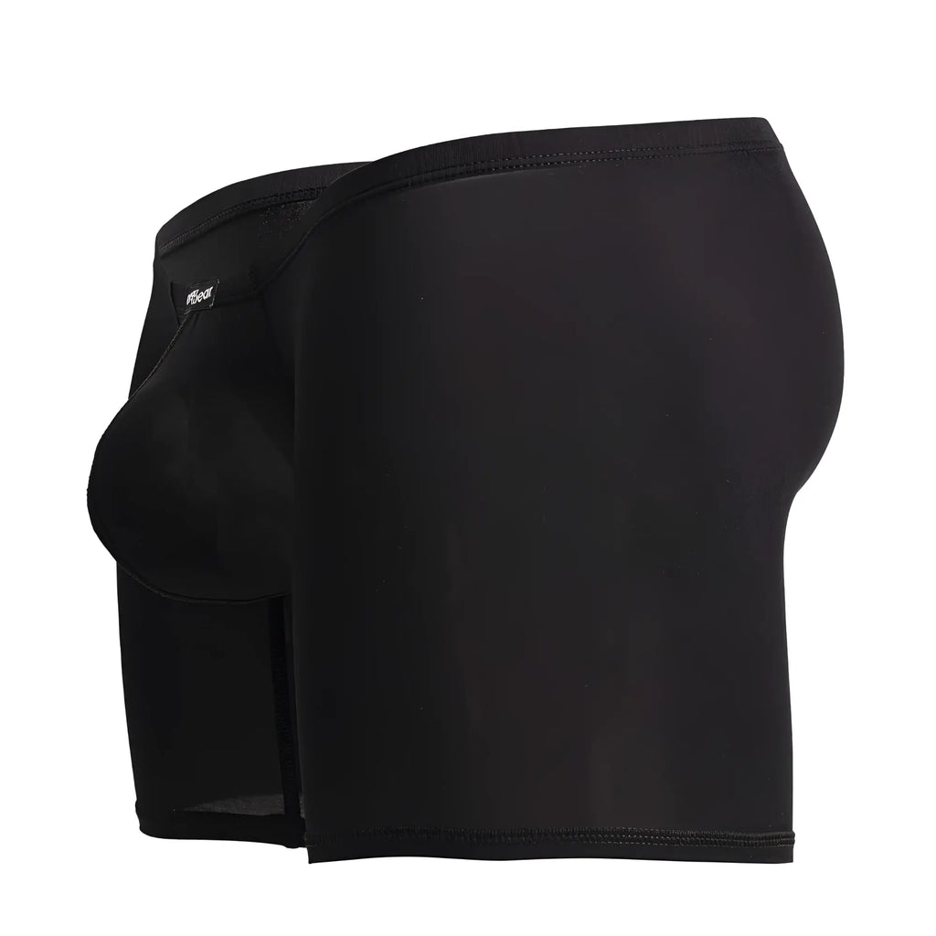 ErgoWear EW1702 x4d black boxer briefs with smooth form-fitting fabric and subtle waistband brand tag