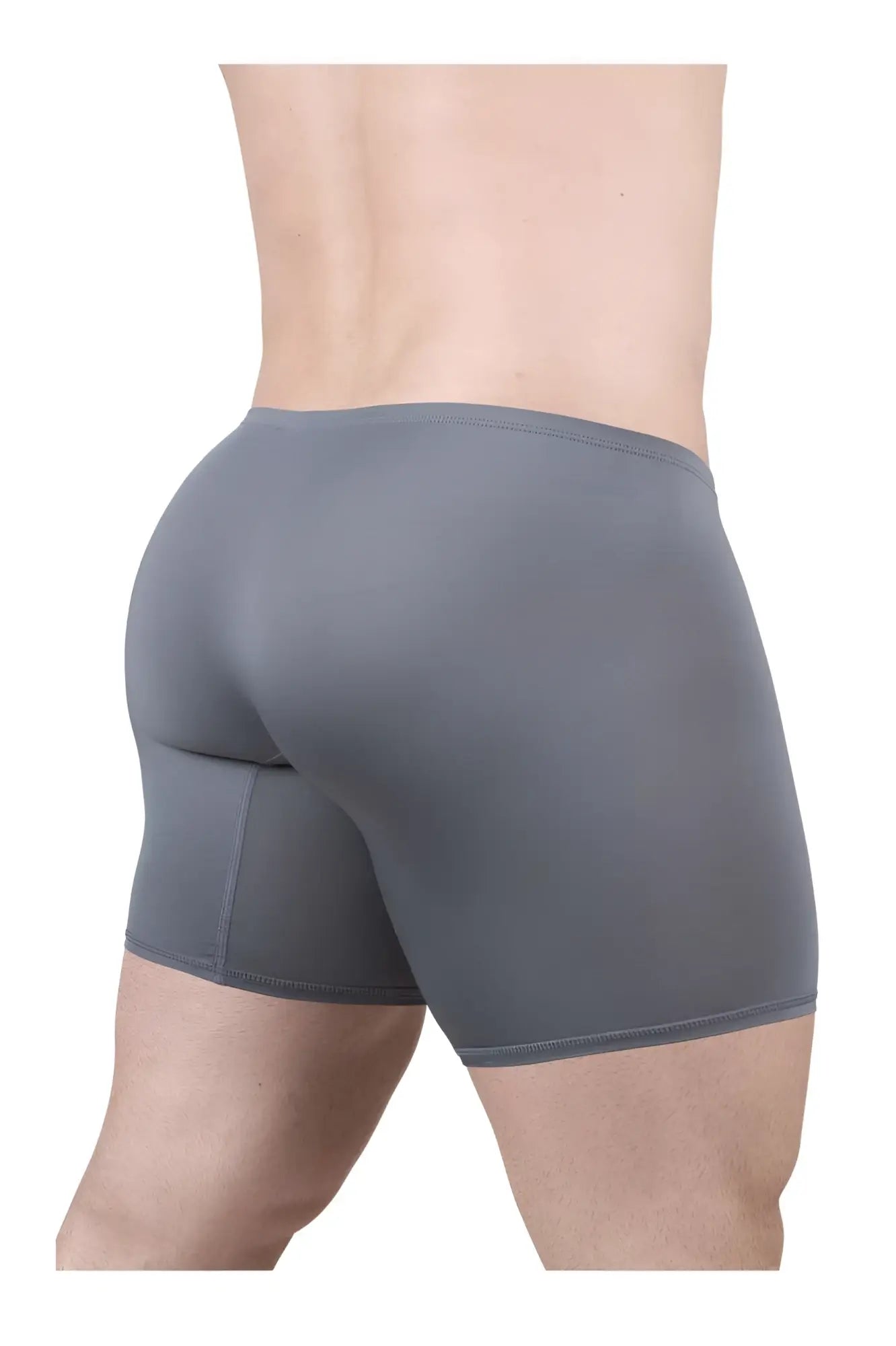 Gray men’s briefs ergoWear EW1706 X4D with smooth form-fitting fabric and subtle seam detailing in gray color