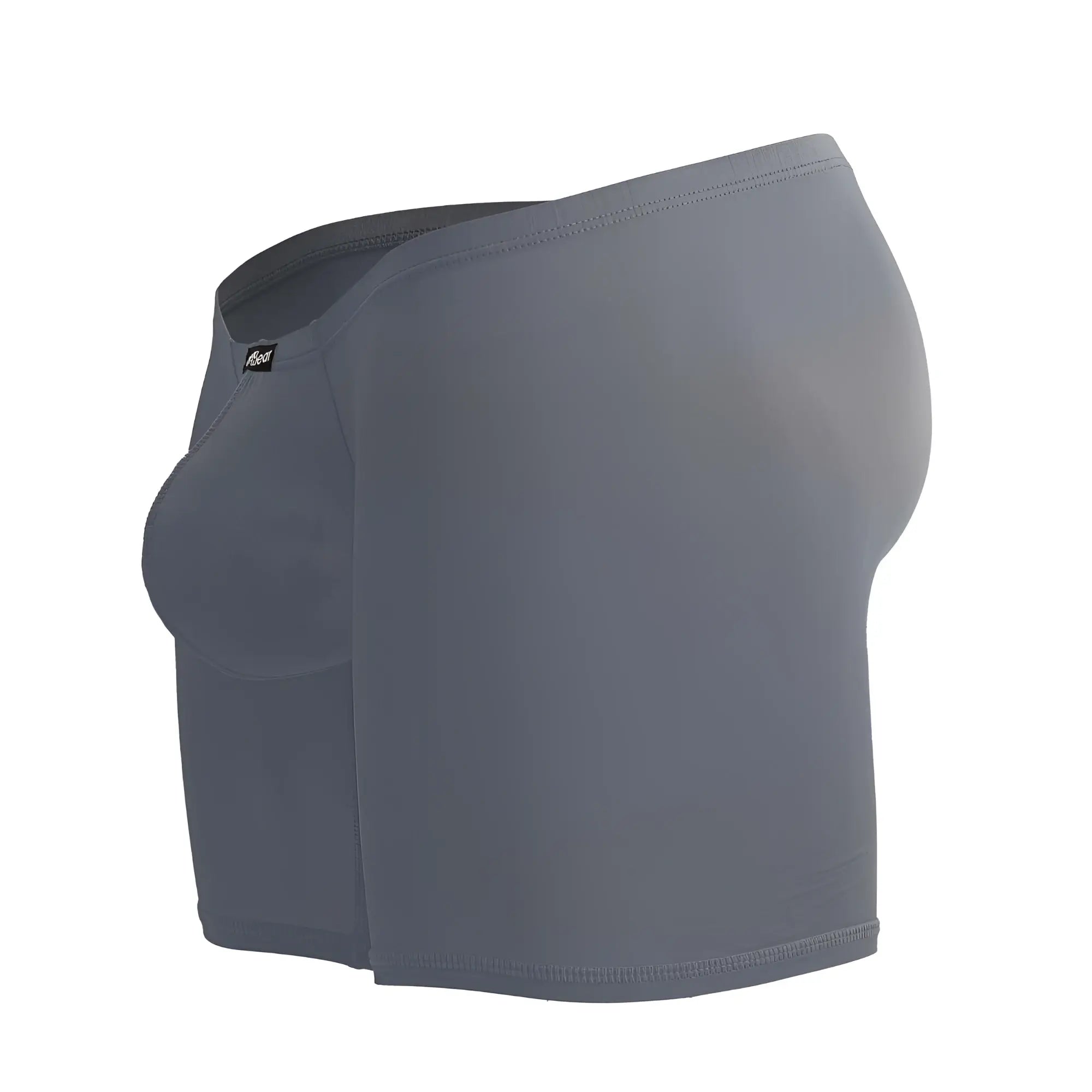 Gray ergoWear EW1706 X4D boxer briefs with supportive contoured design and seamless stitching for comfort