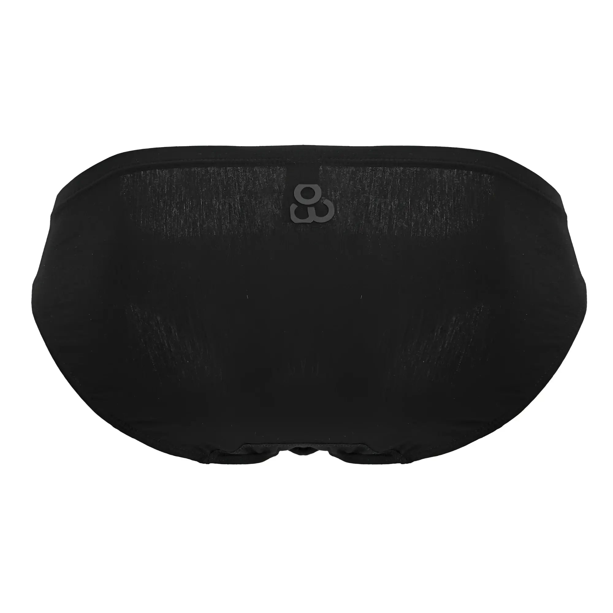 Black mesh sleep mask with subtle gray logo on the forehead area from Ergowear EW1727 FEEL GR8 cotton bikini line
