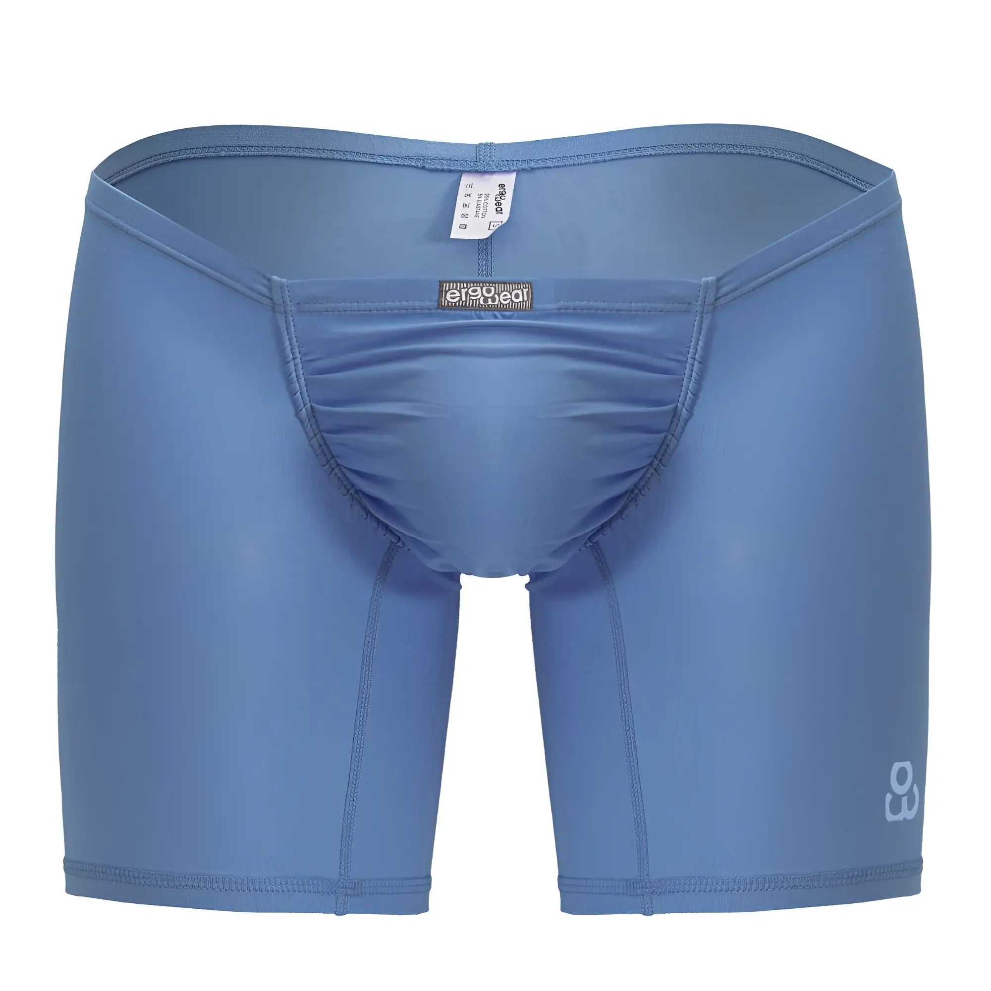 Light blue ergowear ew1733 feel gr8 cotton boxer briefs with snug fit and elastic waistband for comfortable wear