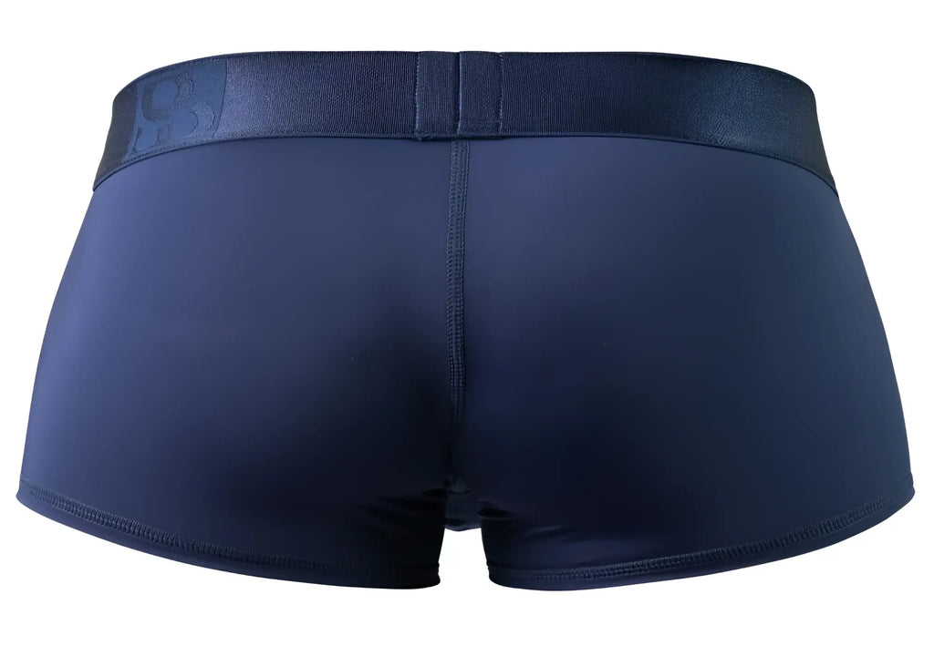 Dark navy blue ErgoWear EW1740 MAX BOLD trunks with matching elastic waistband and subtle logo detail