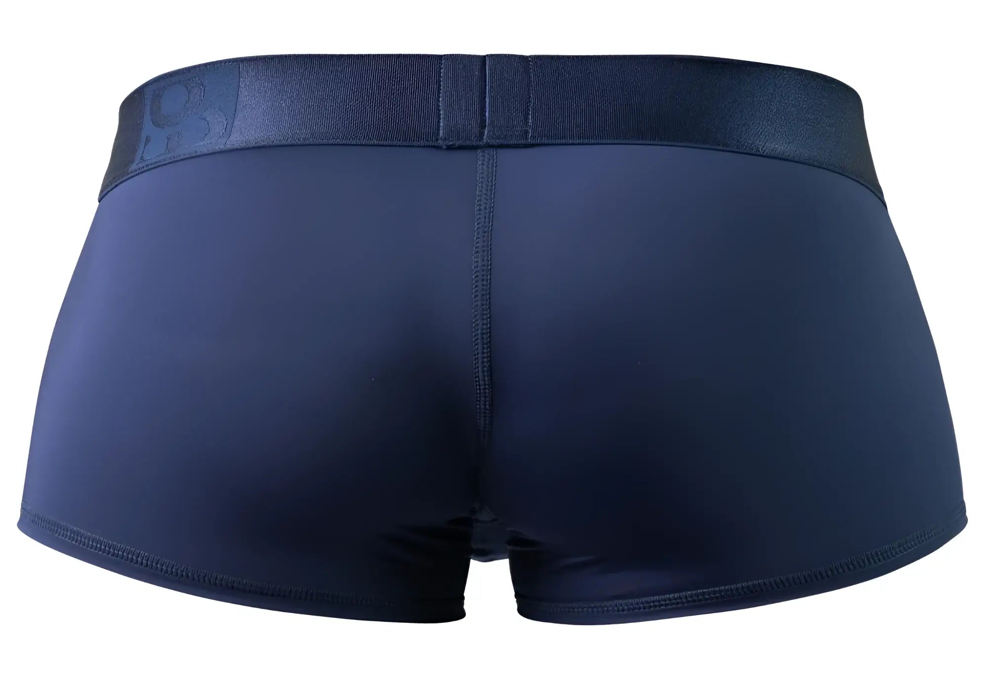 Dark navy blue ErgoWear EW1740 MAX BOLD trunks with matching elastic waistband and subtle logo detail