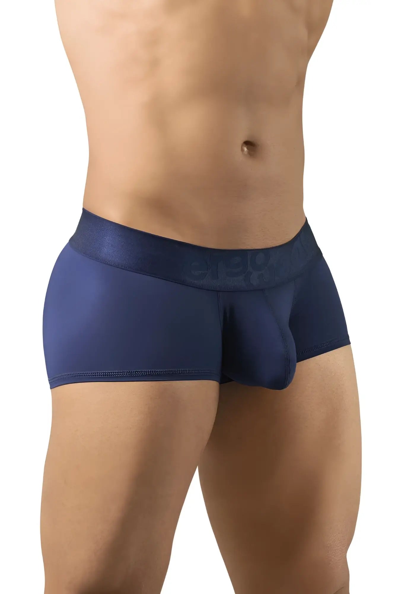 Navy blue ergowear ew1740 max bold men’s briefs with subtle embossed logo on waistband for comfortable support