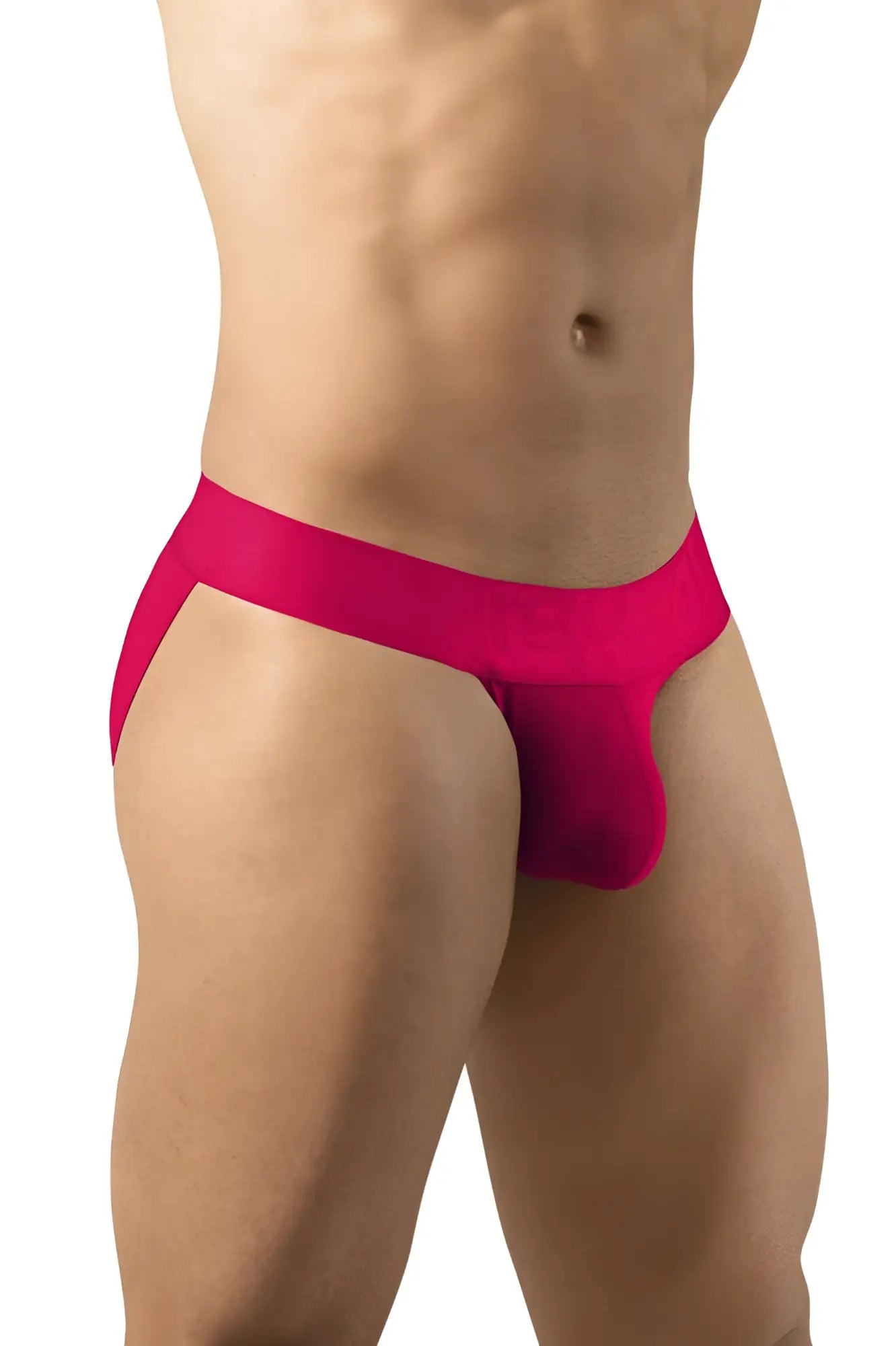 Bright fuchsia ergo wear ew1743 max bold bikini briefs with smooth seamless fabric and form fitting design