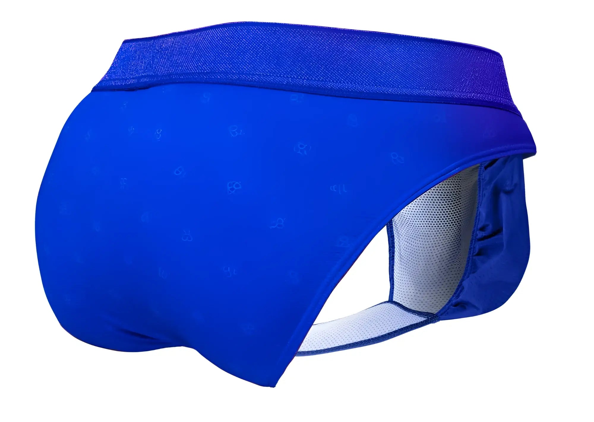 ErgoWear ew1755 feel se briefs in royal blue with textured waistband and subtle patterned fabric for athletic use