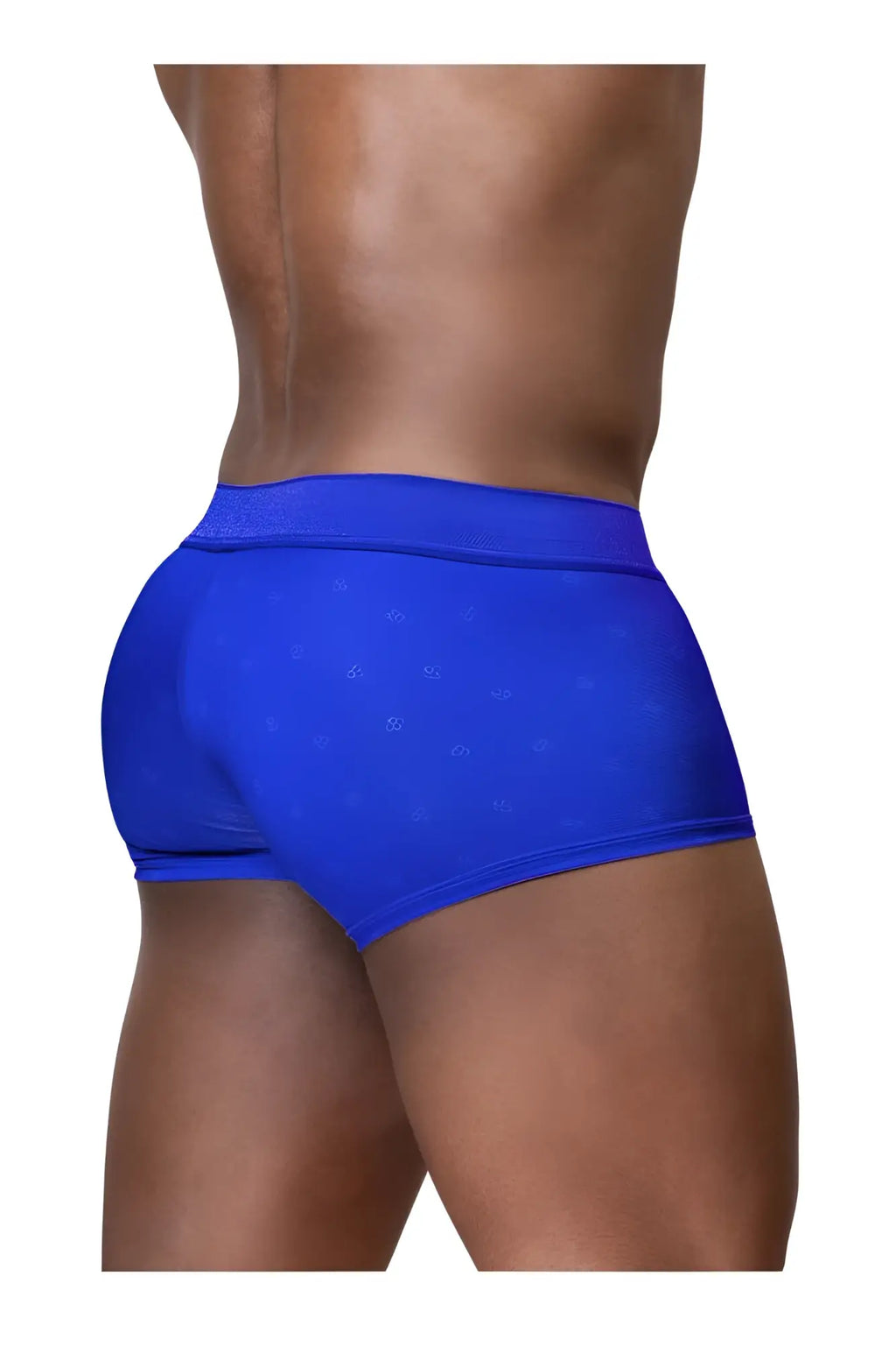 ErgoWear ew1756 feel se trunks royal blue bright blue men’s briefs with subtle textured pattern