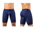 Navy blue ergo wear ew1781 max bold men’s athletic briefs with contoured design and branded waistband